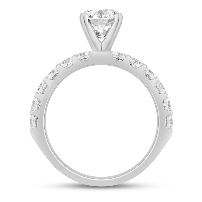 7/8 ct. tw. Diamond Semi-Mount Engagement Ring in 14K White Gold &#40;Setting Only&#41;