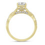 1/2 ct. tw. Lab Grown Diamond Semi-Mount Engagement Ring in 14K Yellow Gold &#40;Setting Only&#41;
