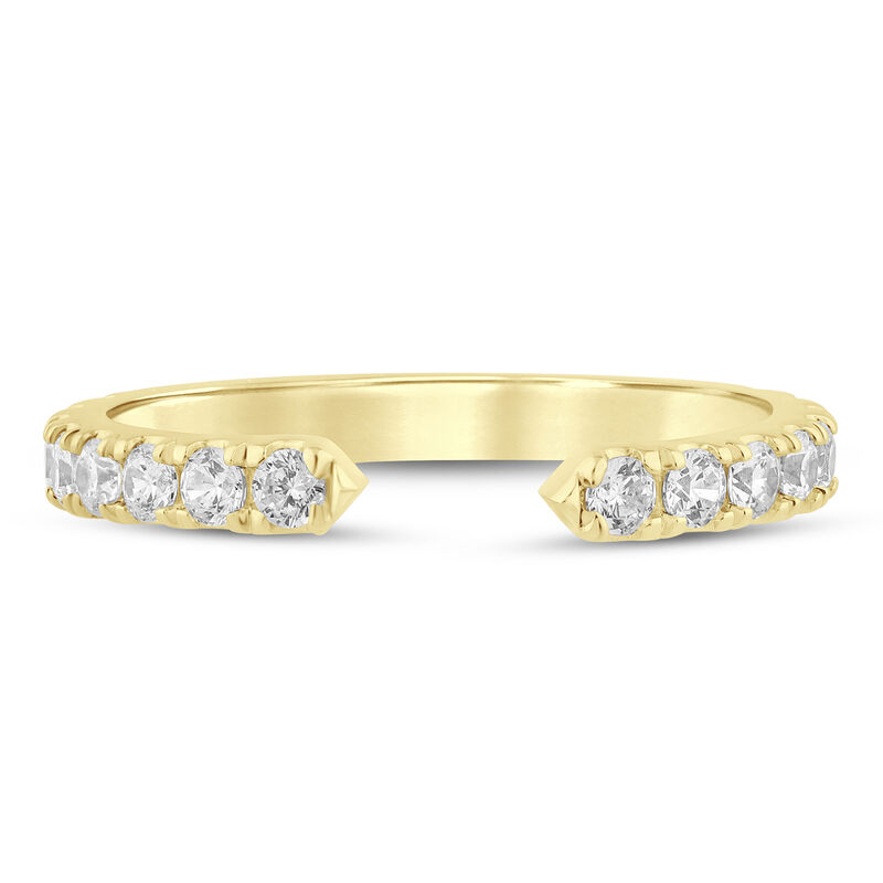 Lab Grown Diamond Open Band in 14K Gold