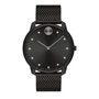BOLD Thin Men&rsquo;s Watch in Black Ion-Plated Stainless Steel