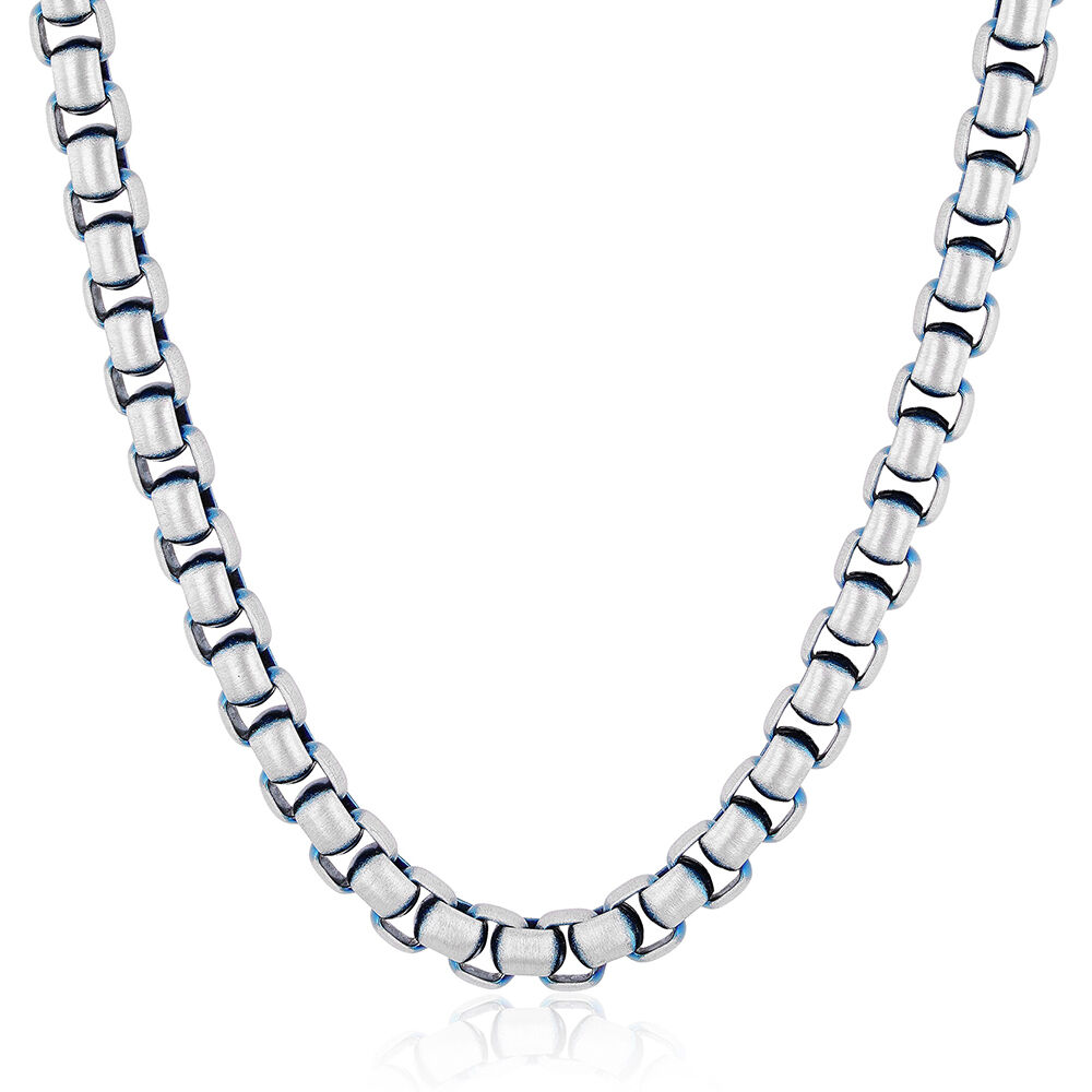 Sterling Silver Box Chain Necklace – Degs & Sal