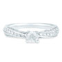 Diamond Engagement Ring in 14K White Gold &#40;3/4 ct. tw.&#41;