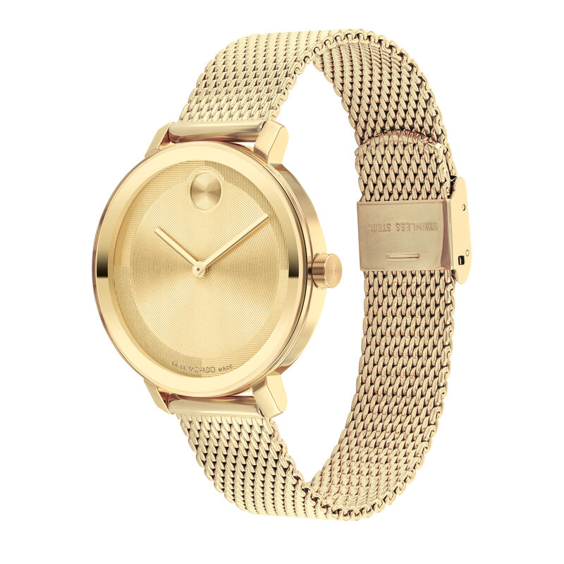 Evolution Ladies&rsquo; Dress Watch in Gold-Tone Ion-Plated Stainless Steel