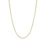 Adjustable Popcorn Chain in 14K Yellow Gold, 22&quot;