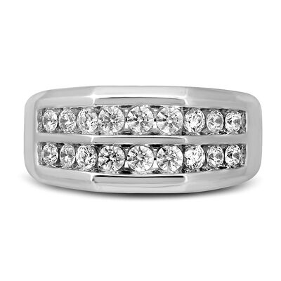 Men's 1 ct. tw. Diamond Ring in 10K White Gold