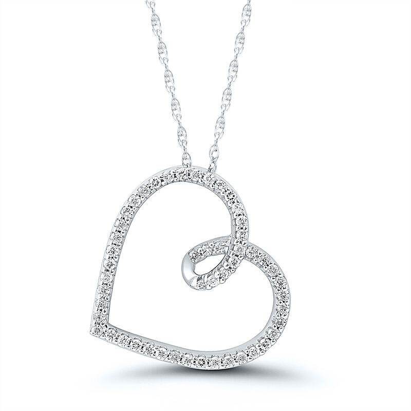 1/7 ct. tw. Diamond Heart Pendant