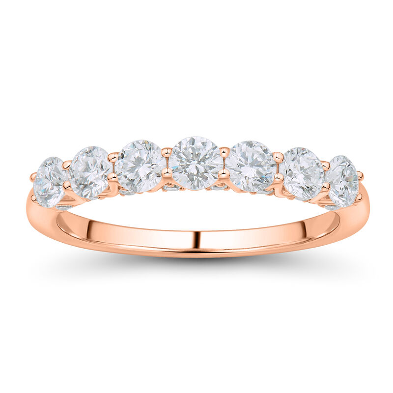 Lab Grown Diamond Seven-Stone Band in 14K Gold &#40;1 ct. tw.&#41; 