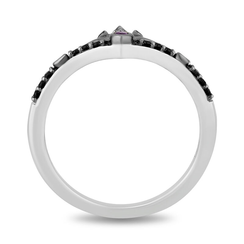 Ursula and Ariel Stack Band Set in Sterling Silver and 10K Rose Gold &#40;1/6 ct. tw.&#41;