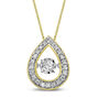 The Beat of Your Heart&amp;&#35;174; 1/5 ct. tw. Diamond Pendant in 10K Yellow Gold