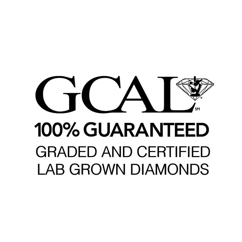 Lab Grown Diamond Solitaire Oval Engagement Ring