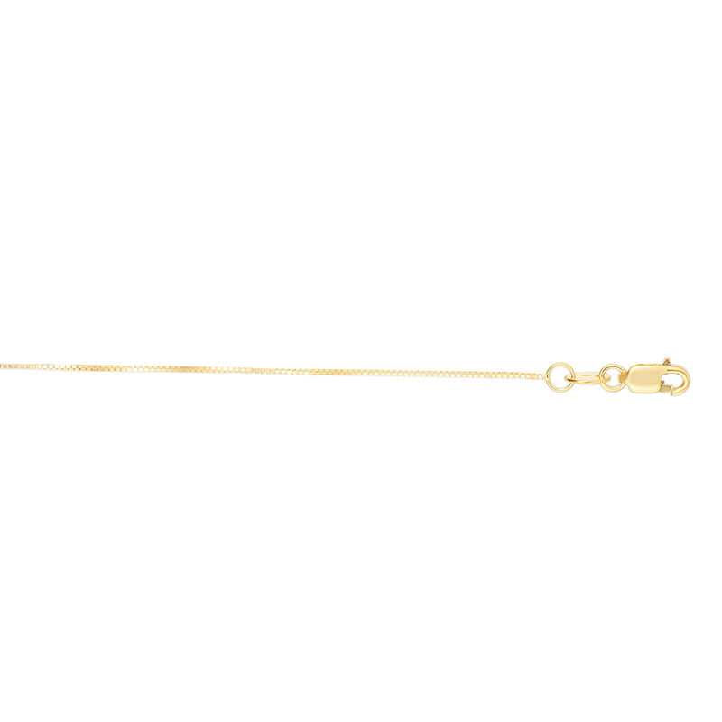 &quot;K&quot; Initial Necklace in 14K Yellow Gold