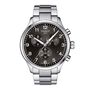 XL Chrono Classic Black Men&rsquo;s Watch in Stainless Steel, 45mm