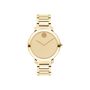 Evolution Women&rsquo;s Watch in Yellow Gold-Tone Ion-Plated Stainless Steel, 34mm