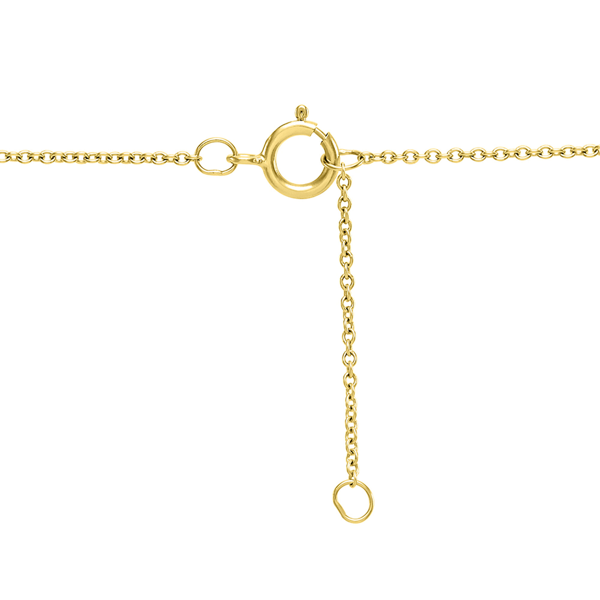 Topaz Necklace in 10K Yellow Gold