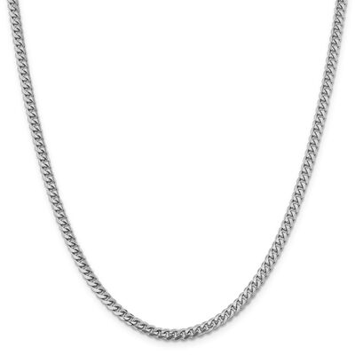Solid Miami Cuban Chain in 14K Gold, 4.25MM, 22”