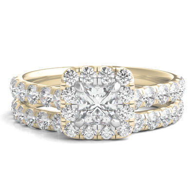 Diamond Bridal Set in 14K Gold (2 ct. tw.)