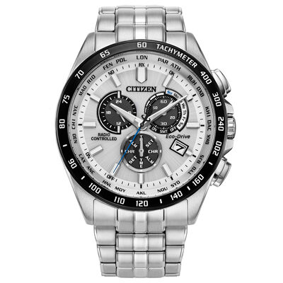Men’s Chronograph Watch in Stainless Steel