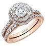 1 ct. tw. Diamond Engagement Ring in 18K Rose Gold
