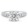 3/4 ct. tw. Round Lab Grown Diamond Semi-Mount Engagement Ring in 14k Gold &#40;Setting Only&#41;