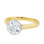 Gaia Lab Grown Diamond Bezel Engagement Ring