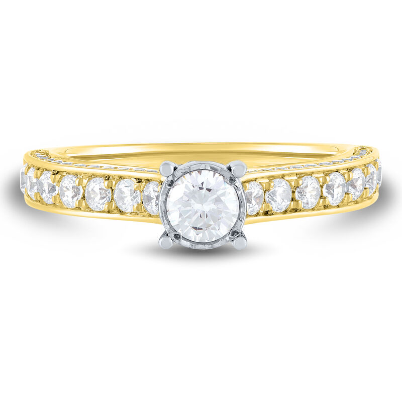 Diamond Engagement Ring in 14K Gold &#40;1 ct. tw.&#41;