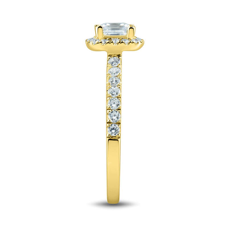 Lab grown diamond Princess-Cut engagement ring &#40;1 1/4 ct. tw.&#41;