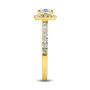 Lab grown diamond Princess-Cut engagement ring &#40;1 1/4 ct. tw.&#41;