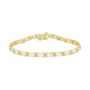 &ldquo;XO&rdquo; Diamond Cluster Bracelet in 10K Yellow Gold &#40;1 ct. tw.&#41;