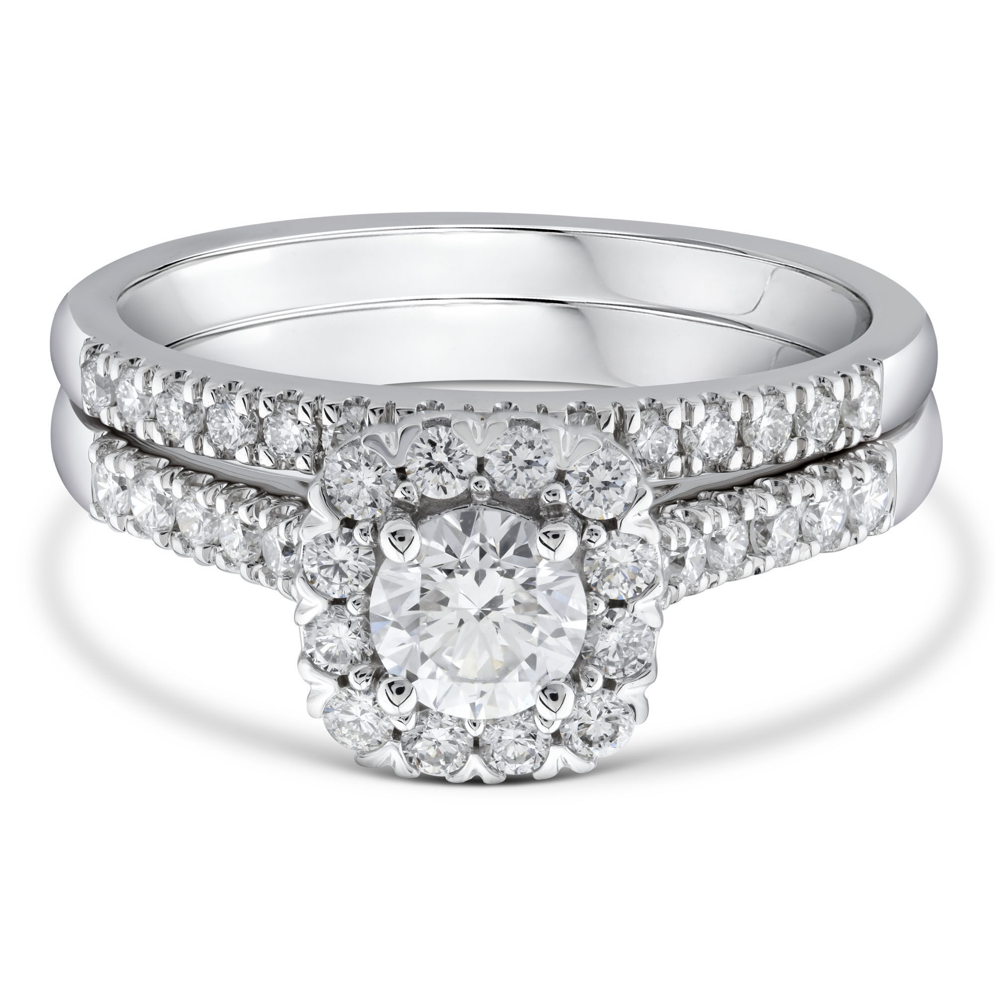 Helzberg Diamonds/1950s Vintage Diamond Ring/ 14k White Gold/engagement Ring  - Etsy
