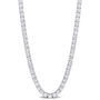 Moissanite Tennis Necklace in Sterling Silver &#40;26 1/2 ct. tw.&#41;