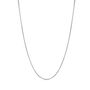 Adjustable Popcorn Chain in 14K White Gold, 22&quot;