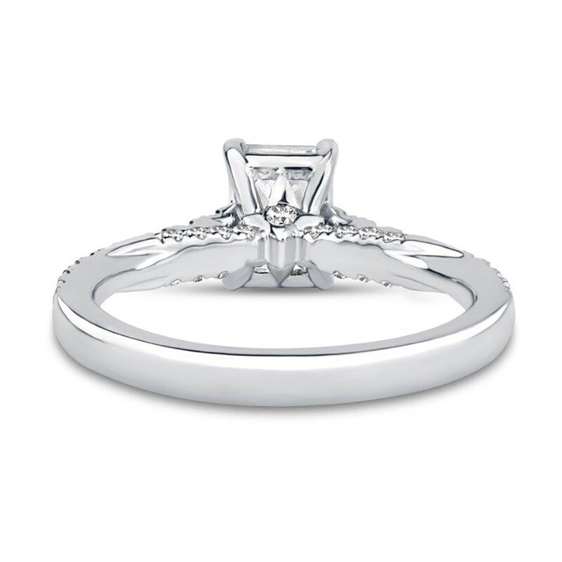 Honour Emerald-Cut Lab Grown Diamond Engagement Ring in Platinum &#40;1 1/3 ct. tw.&#41;