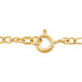 Figaro Anklet in 14K Yellow Gold, 9&rdquo;