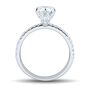 1 1/4 ct. tw. Lab Grown Diamond Engagement Ring in 14K White Gold