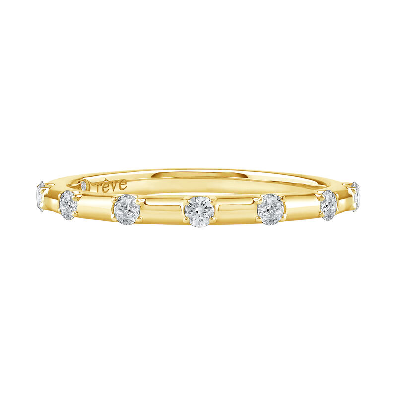 Piper Lab Grown Diamond Wedding Band in 14K Gold &#40;1/5 ct. tw.&#41;
