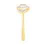 1/5 ct. tw. Diamond Flower Promise Ring in 10K Yellow Gold