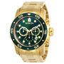 Men&rsquo;s Scuba Pro Diver Watch in Gold-Tone Stainless Steel