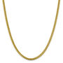 Solid Cuban Link Chain in 14K Yellow Gold, 24&quot;