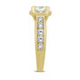 Round Diamond Engagement Ring with Channel-Set Diamond Band in 14K Yellow Gold &#40;2 ct. tw.&#41;