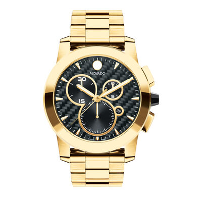Vizio Watch in Yellow Gold-Tone Stainless Steel, 45MM