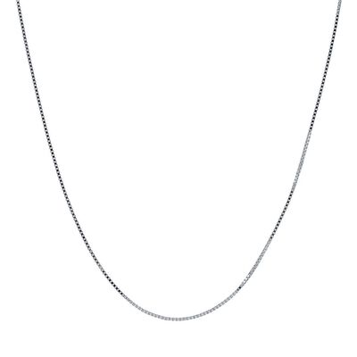 Adjustable Box Chain in 14K Gold, 20
