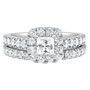 2 ct. tw. Diamond Engagement Ring Set in 14K White Gold