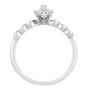 Marquise Shaped Diamond Promise Ring in 10K White Gold &#40;1/5 ct. tw.&#41;