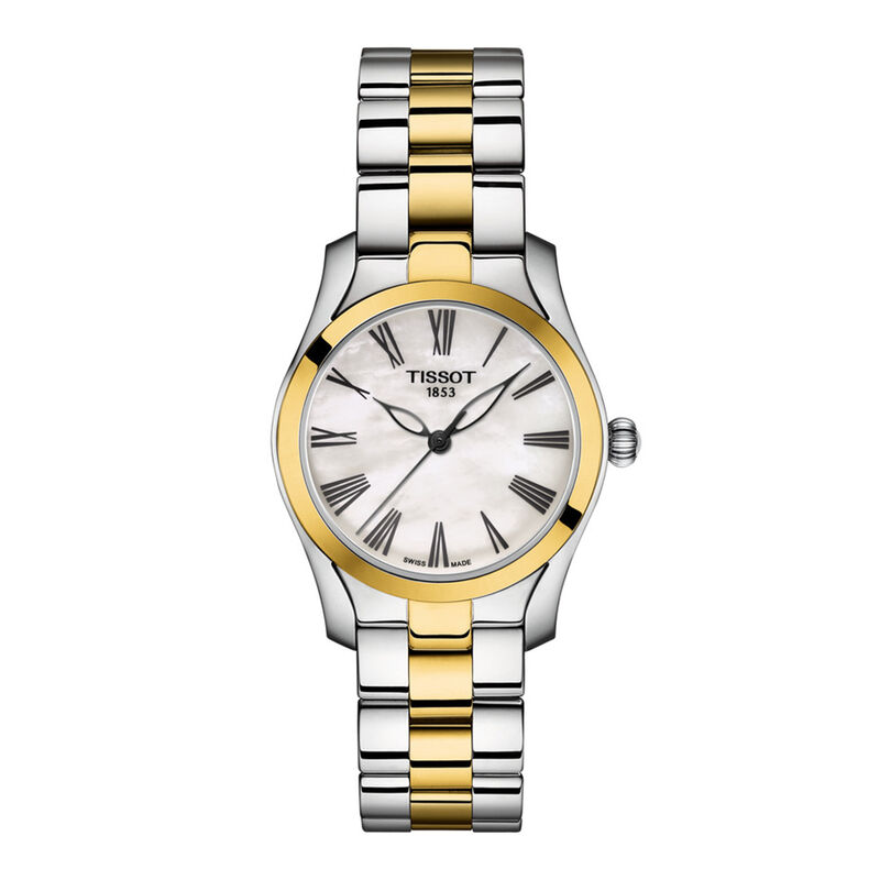 T-Wave II Women&#39;s Watch in Two-Tone Ion-Plated Stainless Steel, 30mm