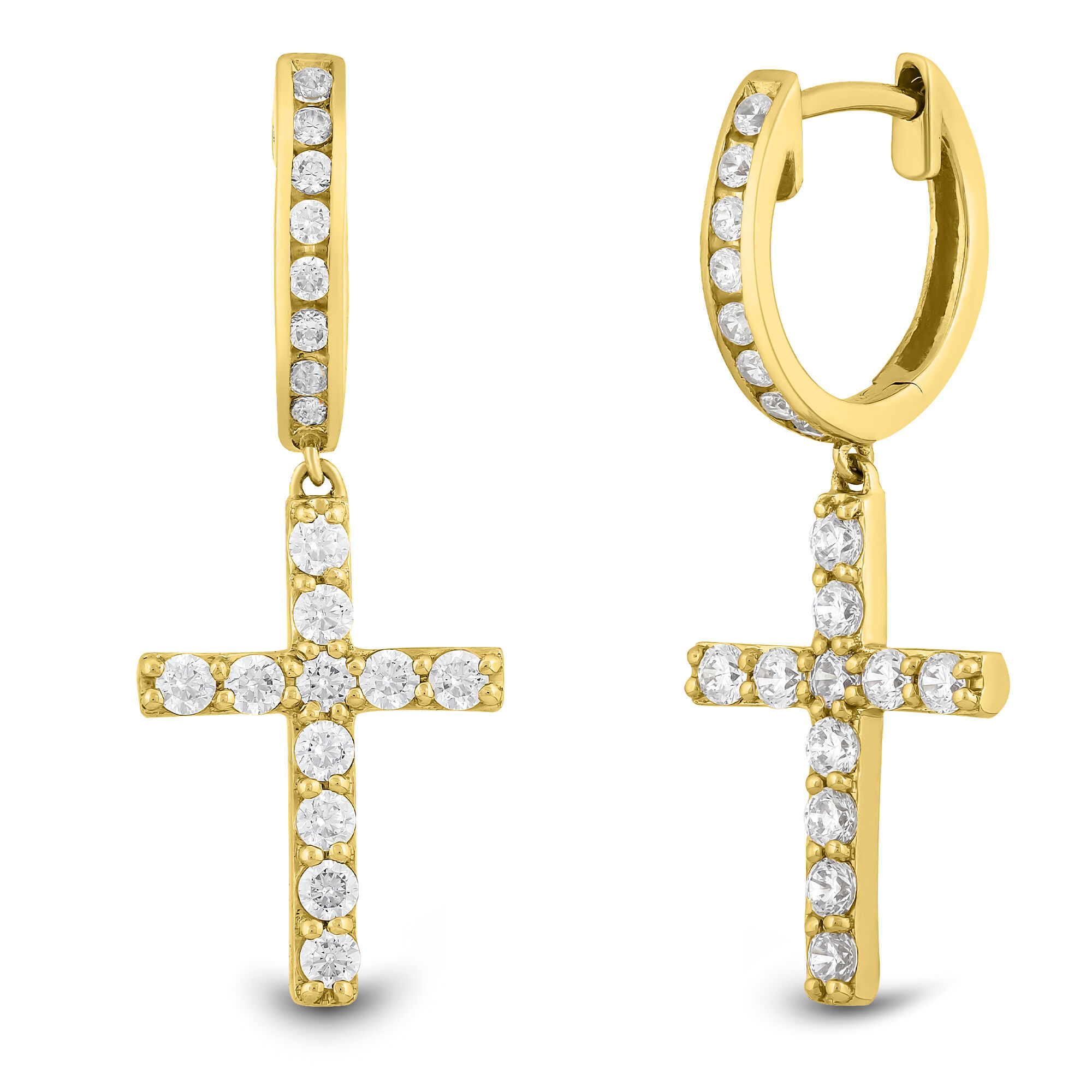 Bible Verse Cross Drop Earrings For Women Fashion Jewelry Gift New Arrivals  Gold/silver Color Earrings E1177 - Dangle Earrings - AliExpress