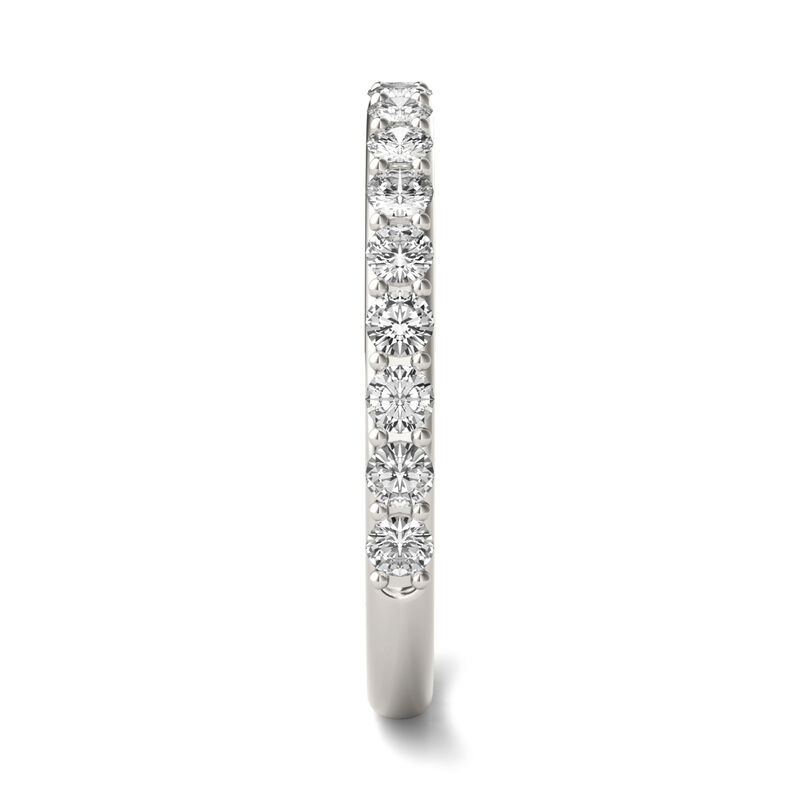 Lab-Created Moissanite Band in 14K White Gold &#40;1/2 ct. tw.&#41;