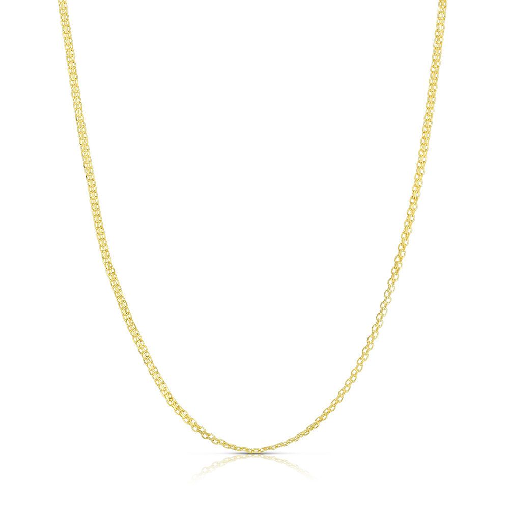 14K Gold 16 Inch Solid Byzantine Chain Necklace - JCPenney