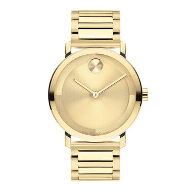 Evolution Men’s Dress Watch in Yellow Gold-Tone Ion-Plated Stainless Steel