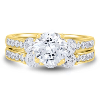 Lab Grown Diamond Bridal Set in 14K Gold (2 ct. tw.)