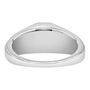 Men&#39;s Lab Grown Diamond Solitaire Brushed Band in 10K Gold &#40;1 ctw.&#41;
